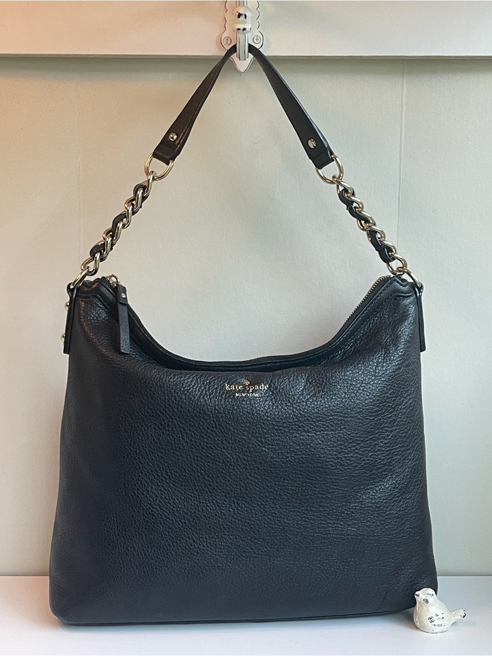Kate Spade ♠️ Pebbled Leather Shoulder Bag